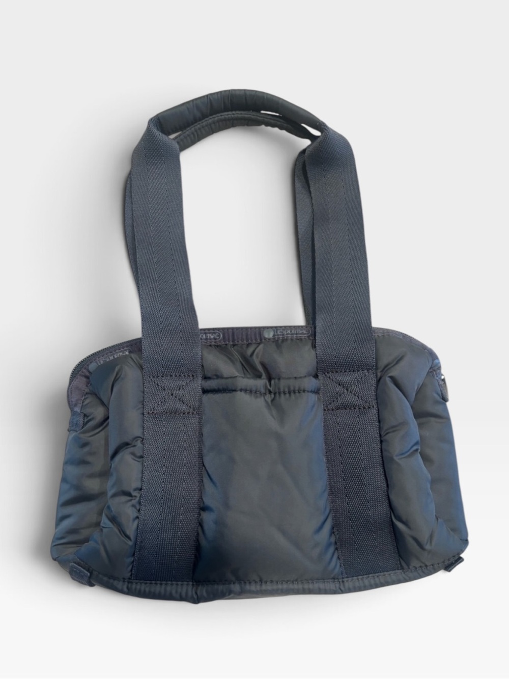 LeSportsac Zucca Tuttie Gunmetal Sheen Mini Tote Bag